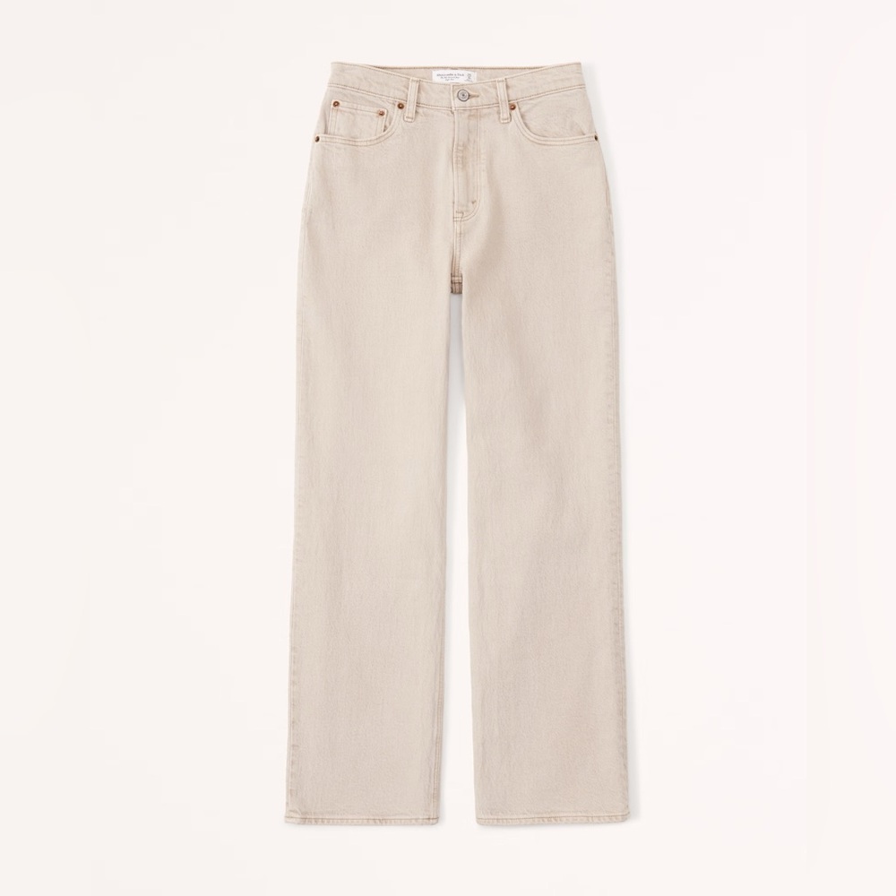 Abercrombie 90s relaxed jeans in oat